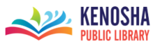 Kenosha Library logo. 