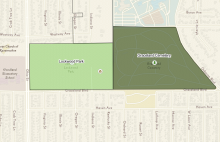 Map of Lockwood Park location. 