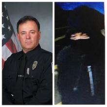 RPD Officer John Hetland (Left), Alleged Suspect(Right) 