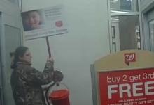 Caledonia Woman, and her Driver, Steal Salvation Army on December 21st, 2017 