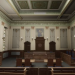 Ceremonial Courtroom at the Kenosha County Courthouse