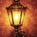picture of a gas light- logo for the RTG's production of "Gaslight" 
