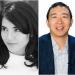 Author Carina Chocano (Left), Author Andrew Yang (Right) 
